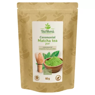 BioMenü bio Matcha Ceai pudră ceremonial 60 g imagine produs