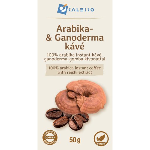 Caleido Cafea Arabica si Ganoderma 50 g materie primă
