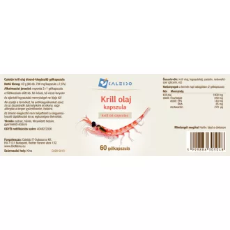 Caleido Ulei de Krill capsulă gel 60 buc imagine produs
