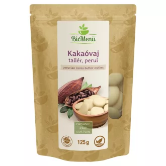 BioMenü bio taler de Unt de Cacao Peru 125 g imagine produs