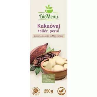 BioMenü bio taler de Unt de Cacao Peru 250 g imagine produs