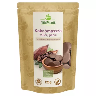 BioMenü bio taler de Cacao Peru 125 g imagine produs