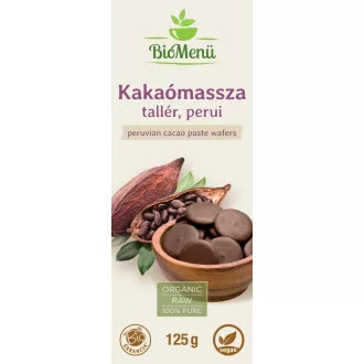 BioMenü bio taler de Cacao Peru 125 g imagine produs