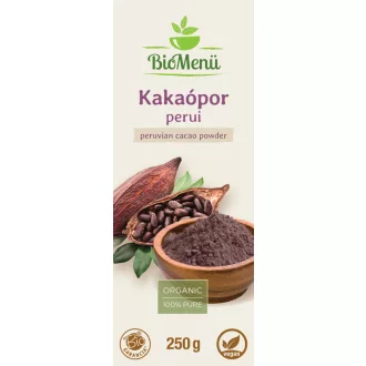 BioMenü bio pudră de Cacao Peru 250 g imagine produs