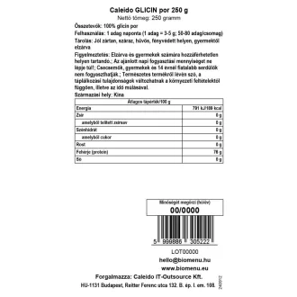 Caleido Glicină pudră 250 g imagine produs