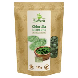 BioMenü bio Chlorella Alga comprimat 250 g imagine produs