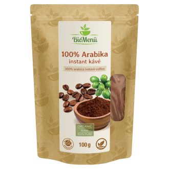 BioMenü bio 100% Cafea instant Arabica 100 g imagine produs
