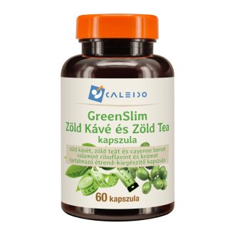 Caleido GreenSlim Cafea Verde si Ceai Verde capsule 60 buc imagine produs