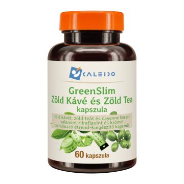 Caleido GreenSlim Cafea Verde si Ceai Verde capsule 60 buc