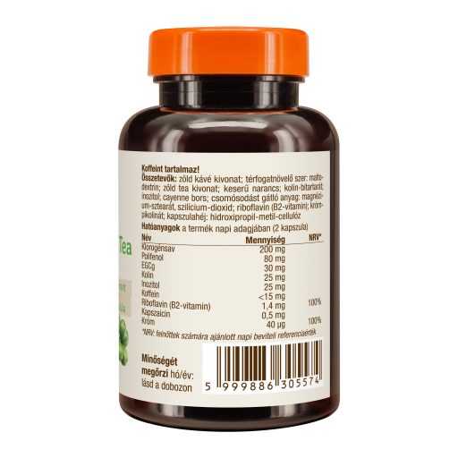 Caleido GreenSlim Cafea Verde si Ceai Verde capsule 60 buc