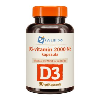 Caleido Vitamina D3 2000 UI gel capsule 90 buc imagine produs