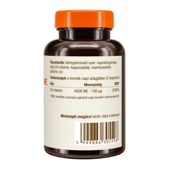 Caleido Vitamina D3 2000 UI gel capsule 90 buc imagine produs