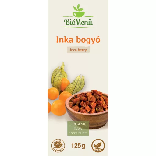 BioMenü BIO INKA bogyó 125 g címke