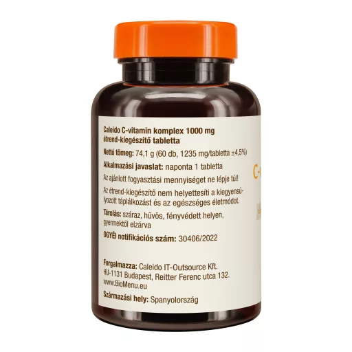 Caleido Vitamina C Complex 1000 mg comprimate 60 buc