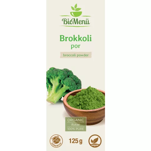 BioMenü bio Broccoli pudră 125 g APROAPE DE DATA EXPIRĂRII