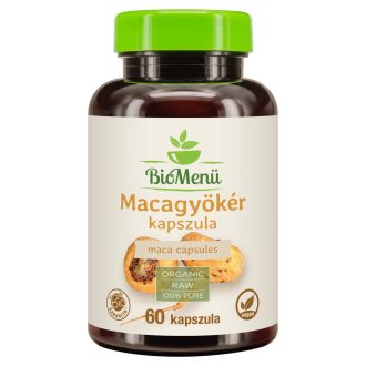 BioMenü bio Maca rădăcină capsulă 60 buc imagine produs