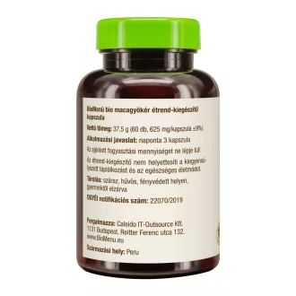 BioMenü bio Maca rădăcină capsulă 60 buc imagine produs