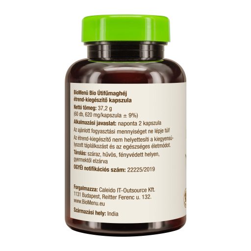 BioMenü bio Coajă de Pătlagină capsulă 60 buc