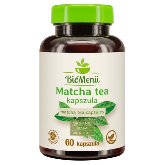 BioMenü bio Matcha Ceai capsulă 60 buc imagine produs