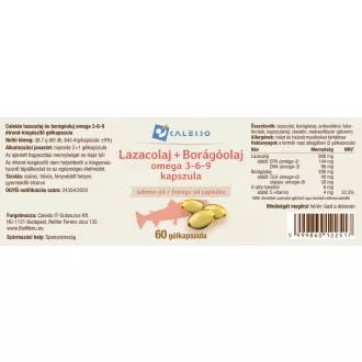 Caleido Ulei de Somon + Ulei de Borage Omega 3-6-9 capsulă gel 60 buc imagine produs