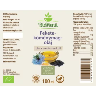 BioMenü bio Ulei de Chimen Negru 100 ml imagine produs