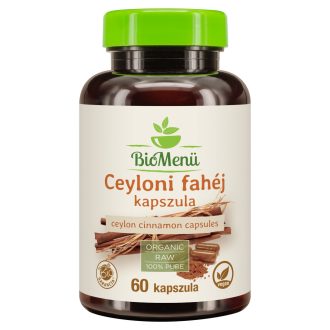 BioMenü bio Scorţişoară de Ceylon capsule 60 buc imagine produs