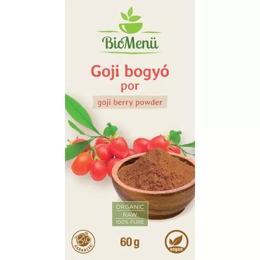 BioMenü bio Goji boabe pudră 60 g APROAPE DE DATA EXPIRĂRII