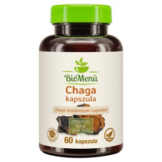 BioMenü bio Chaga ciupercă capsule 60 buc imagine produs
