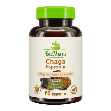 BioMenü bio Chaga ciupercă capsule 60 buc