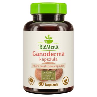 BioMenü bio Ganoderma ciupercă capsule 60 buc imagine produs