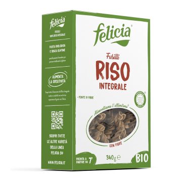Felicia bio paste gluten free din orez brun fusilli 250 g