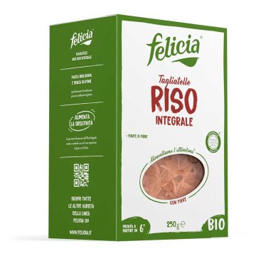   Felicia bio paste gluten free din orez brun tagliatelle 250 g