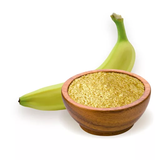 BioMenü Bio Banana fulgi 125 g materie primă