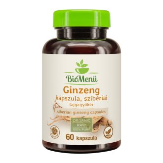 BioMenü bio Ginsengul siberian capsulă 60 buc imagine produs