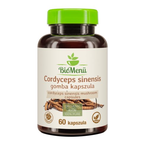 BioMenü Bio Cordyceps sinensis ciupercă capsulă 60 buc