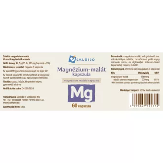 Caleido Malat de Magneziu capsulă 60 buc imagine produs