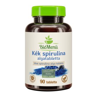 BioMenü Bio Albastru Spirulina Alga comprimat 90 buc imagine produs