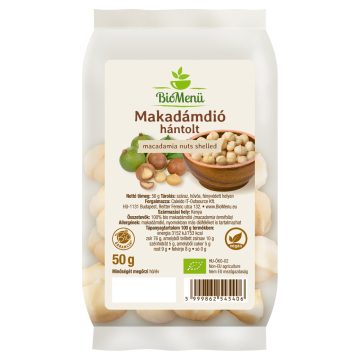 BioMenü Bio Nuci de Macadamia decojite 50 g