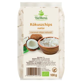 BioMenü Bio Chipsuri de Cocos, natural 100 g imagine produs