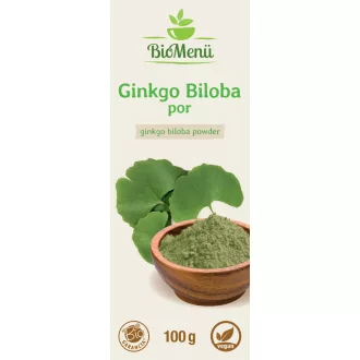 BioMenü bio Ginkgo Biloba pudra 100 g imagine produs