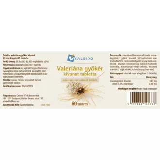 Caleido Valeriană rădăcină extract comprimate 60 buc imagine produs