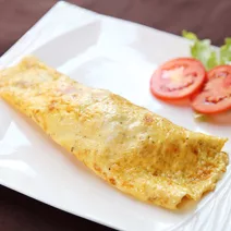 Omletă vegană cu curry