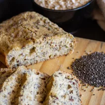 Pâine integrală fără gluten, de casă