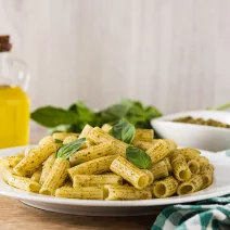 Paste cu pesto de Chlorella