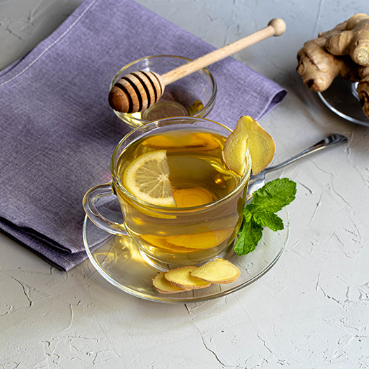 Ceai de moringa cu ghimbir mediu